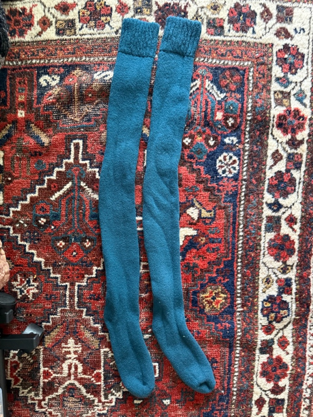 Nordic Socks Over-the-Knee Merino Wool Socks - Teal